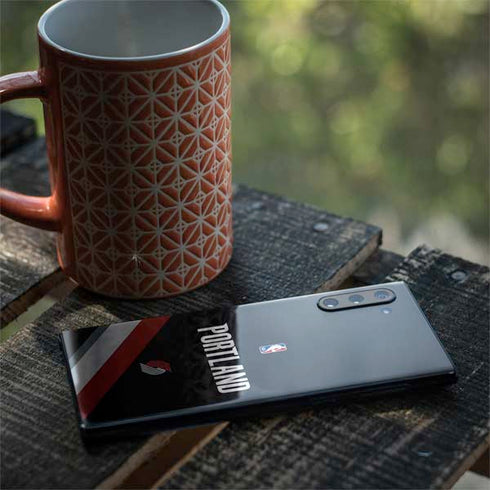 NBA Portland Trail Blazers Jersey Galaxy Note 10 Skin